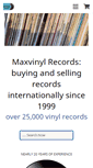 Mobile Screenshot of maxvinylrecords.co.uk